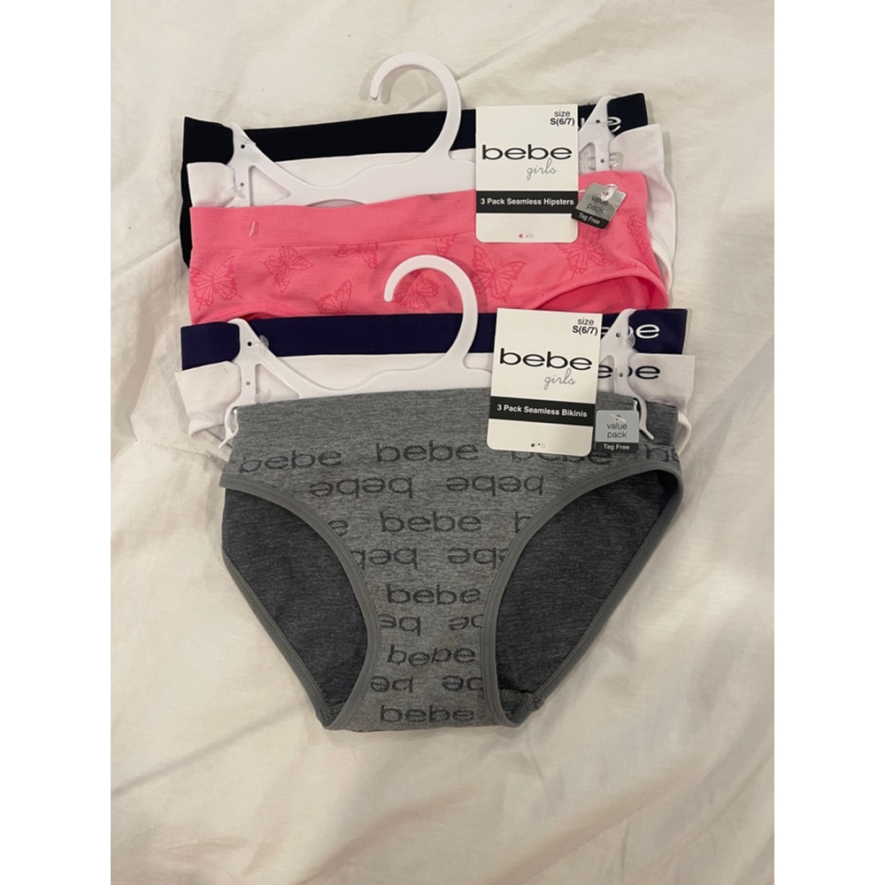 Girls bebe Underwear Bikini S(6/7) Grey